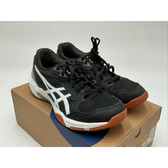 Asics Gel-Rocket 11 1072A093-002 Women's US 11B Black Volleyball Shoes Ebay1115 - Picture 1 of 5